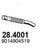 MERCE 9014904519 Exhaust Pipe
